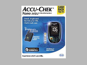 Accu-Chek Nano Smartview (GE100 Blood Glucose System) Coupon - Accu-chek-nano-smartview Medication