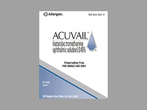 Acuvail Coupon - Acuvail Medication