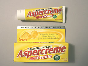 Aspercreme/Aloe (Arthricream) Coupon - Aspercreme-aloe Medication