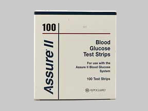 Assure Ii (GE100 Blood Glucose Test) Coupon - Assure-ii Medication