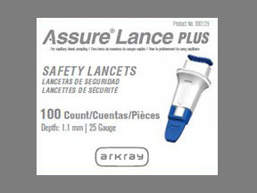 Assure Lance Plus Safety 25g (Easy Comfort Lancets) Coupon - Assure-lance-plus-safety-25g Medication