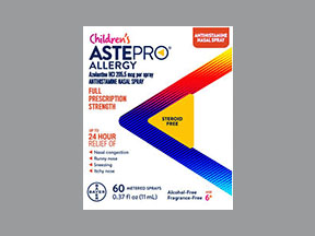 Astepro Childrens Coupon - Astepro-childrens Medication