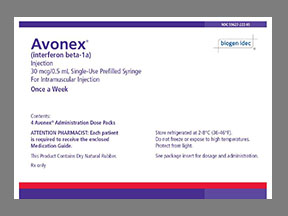 Avonex Prefilled Coupon - Avonex-prefilled Medication