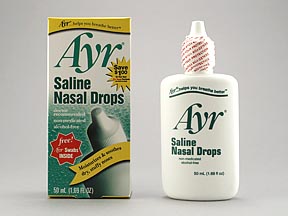 Ayr Saline Nasal Drops Coupon - Ayr-saline-nasal-drops Medication