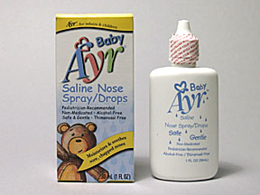 Baby Ayr Saline (Deep Sea Nasal Spray) Coupon - Baby-ayr-saline Medication