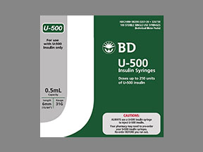 Bd Insulin Syringe U-500 Coupon - Bd-insulin-syringe-u-500 Medication