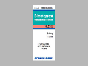 Lumigan (Bimatoprost) Coupon - Bimatoprost Medication