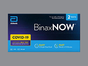 Binaxnow Covid-19 Ag Home Test (FaStep COVID-19 Antigen Test) Coupon - Binaxnow-covid-19-ag-home-test Medication