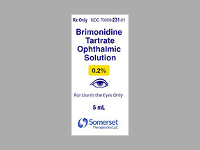 Brimonidine Tartrate (Alphagan P) Coupon - Brimonidine-tartrate Medication