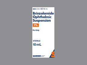 Azopt (Brinzolamide) Coupon - Brinzolamide Medication