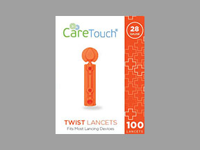 Caretouch Twist Lancets 28g (Easy Comfort Lancets) Coupon - Caretouch-twist-lancets-28g Medication