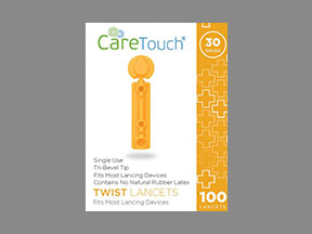 Caretouch Twist Lancets 30g (Easy Comfort Lancets) Coupon - Caretouch-twist-lancets-30g Medication