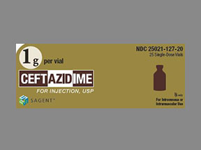 Tazicef (cefTAZidime) Coupon - Ceftazidime Medication