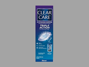 Clear Care (Sterile Preserved Saline) Coupon - Clear-care Medication