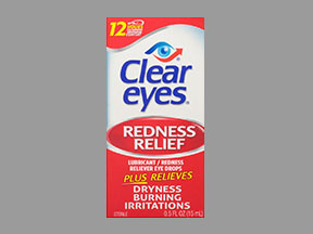 Clear Eyes Redness Relief (FT Eye Drops Redness Relief) Coupon - Clear-eyes-redness-relief Medication