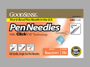 Clickfine Pen Needles (BD Pen Needle Nano 2nd Gen) Coupon - Clickfine-pen-needles Medication