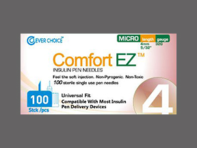 Comfort Ez Pen Needles (DropSafe Safety Pen Needles) Coupon - Comfort-ez-pen-needles Medication