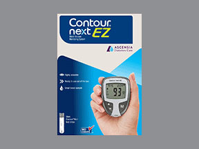 Contour Next Ez (GE100 Blood Glucose System) Coupon - Contour-next-ez Medication