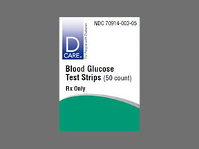 D-Care Blood Glucose (GE100 Blood Glucose Test) Coupon - D-care-blood-glucose Medication