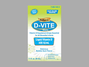 D-Vite Pediatric (D-Vi-Sol) Coupon - D-vite-pediatric Medication