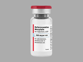 Deferoxamine Mesylate (Desferal) Coupon - Deferoxamine-mesylate Medication