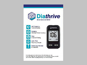 Diathrive Blood Glucose Meter (GE100 Blood Glucose System) Coupon - Diathrive-blood-glucose-meter Medication