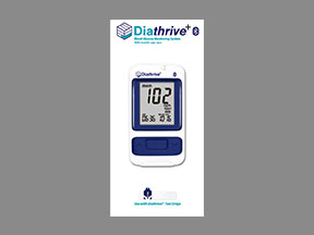 Diathrive+ Glucose Monitor (GE100 Blood Glucose System) Coupon - Diathrive-glucose-monitor Medication