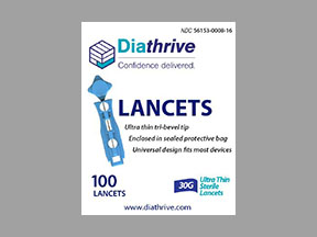 Diathrive Lancets (Easy Comfort Lancets) Coupon - Diathrive-lancets Medication