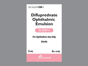 Durezol (Difluprednate) Coupon - Difluprednate Medication