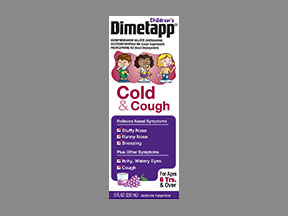 Dimetapp Cold/Cough Childrens (Rynex DM) Coupon - Dimetapp-cold-cough-childrens Medication