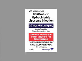 Doxorubicin Hcl Liposomal (Doxil) Coupon - Doxorubicin-hcl-liposomal Medication