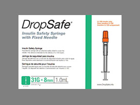 Dropsafe Safety Syringe/Needle (TechLITE Insulin Syringe) Coupon - Dropsafe-safety-syringe-needle Medication