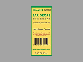 Ear Drops (Debrox) Coupon - Ear-drops Medication