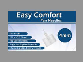 Easy Comfort Pen Needles (BD Pen Needle Nano 2nd Gen) Coupon - Easy-comfort-pen-needles Medication