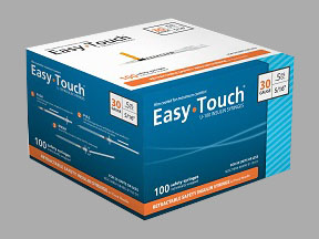 Easy Touch Insulin Safety Syr (TechLITE Insulin Syringe) Coupon - Easy-touch-insulin-safety-syr Medication