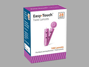 Easy Touch Lancets 28g/Twist (Easy Comfort Lancets) Coupon - Easy-touch-lancets-28g-twist Medication