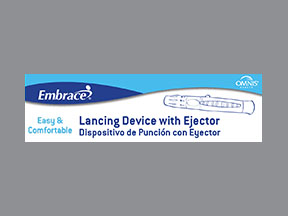 Embrace Lancing Device/Ejector (Onetouch-Delica-Plus) Coupon - Embrace-lancing-device-ejector Medication