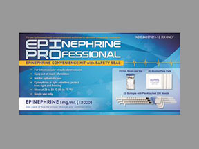 Epinephrine Professional (Epinephrinesnap-v) Coupon - Epinephrine-professional Medication