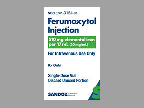 Ferumoxytol (Feraheme) Coupon - Ferumoxytol Medication