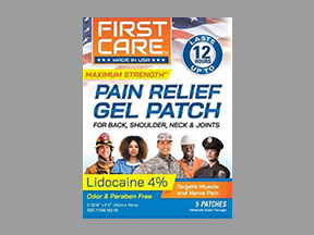 First Care Pain Relief (Lidocaine Pain Relief) Coupon - First-care-pain-relief Medication