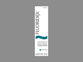 Fluoridex Enhanced Whitening (Sodium-Fluoride-5000) Coupon - Fluoridex-enhanced-whitening Medication