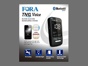 Fora Tn'G Voice (GE100 Blood Glucose System) Coupon - Fora-tn-g-voice Medication