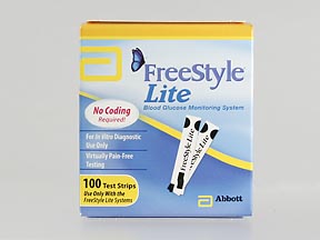 Freestyle Lite Test (GE100 Blood Glucose Test) Coupon - Freestyle-lite-test Medication