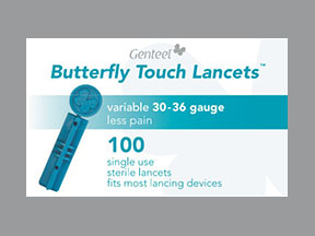 Genteel Butterfly Touch Lancet (Easy Comfort Lancets) Coupon - Genteel-butterfly-touch-lancet Medication