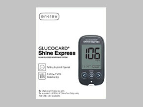 Glucocard Shine Express (GE100 Blood Glucose System) Coupon - Glucocard-shine-express Medication