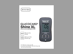 Glucocard Shine Xl (GE100 Blood Glucose System) Coupon - Glucocard-shine-xl Medication