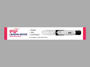 Gojji Lancing Device/Clear Cap (Embrace Lancing Device/Ejector) Coupon - Gojji-lancing-device-clear-cap Medication