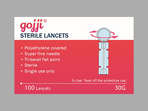 Gojji Sterile Lancets (Easy Comfort Lancets) Coupon - Gojji-sterile-lancets Medication