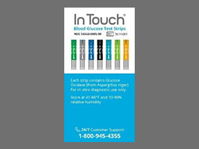 In Touch Blood Glucose Test (GE100 Blood Glucose Test) Coupon - In-touch-blood-glucose-test Medication