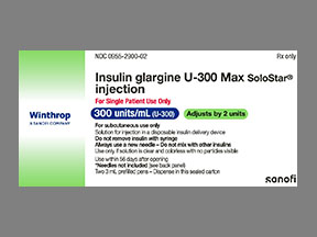 Toujeo Max Solostar (Insulin Glargine Max SoloStar) Coupon - Insulin-glargine-max-solostar Medication